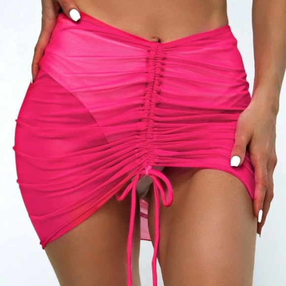 Bikini cover up hot pink! Brand new!Size small. Never worn. Discounted shipping! - Picture 1 of 4